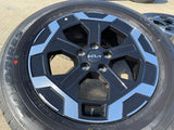 18" Hyundai Santa Fe Cruz OEM wheels rims 52910 Black 2024 2025 2026 TOYO NEW Texas Truck Tire