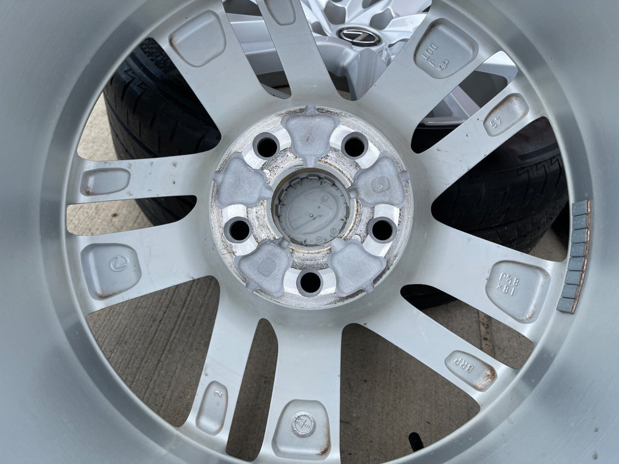 18" Lexus IS300 IS350 OEM wheels rims 74153 95247 Camry Avalon 2022 2023 2024 Texas Truck Tire