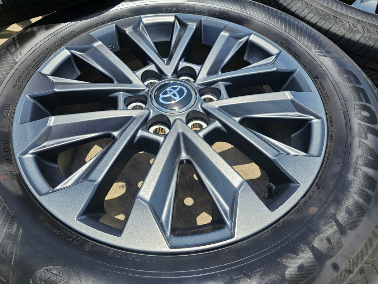 20" Toyota Land Cruiser OEM wheels rims 94057 Tundra Sequoia 2024 2025 2026 Texas Truck Tire