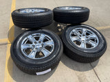18" Ford F-150 Expedition OEM Lariat CHROME rims wheels 3998 tires NEW MICHELIN Texas Truck Tire