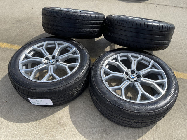21" BMW X6 X7 OEM 86533 96409 Series 753 wheels rims tires BRIDGESTONE Texas Truck Tire