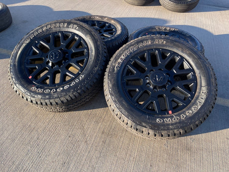 20" Dodge Ram 2500 3500 LARAMIE OEM 51649 wheels rims 2025 2026 Texas Truck Tire