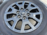 17" Toyota 4Runner Tacoma TRD OEM 94254 10637 wheels rims 2024 2025 2026 NEW Texas Truck Tire
