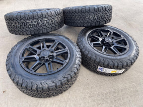 20" Toyota Tundra Sequoia T FORCE TSS TRD OEM black wheels rims 5x150 NEW BFG Texas Truck Tire