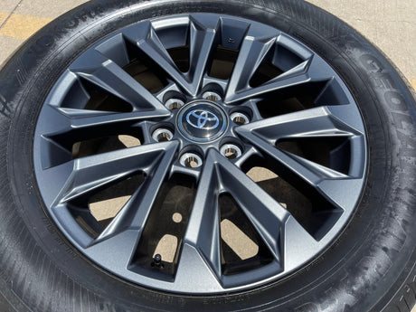 20" Toyota Land Cruiser OEM wheel rim 94057 Tundra Sequoia 2024 2025 2026 NEW Texas Truck Tire