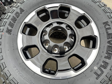 18" Ford F-250 F-350 OEM TREMOR rims wheels 10482 KENDA KLEVER R/T 33" NEW Texas Truck Tire