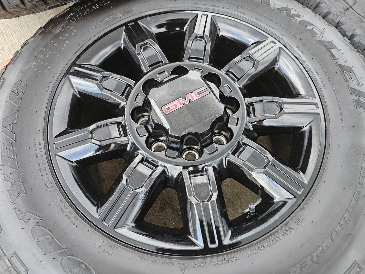 20" GMC Sierra DENALI 2500 3500 OEM 14137 5963 wheels rims Silverado 2025 NEW Texas Truck Tire