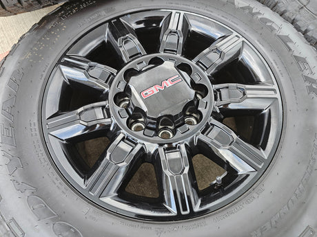 20" GMC Sierra DENALI 2500 3500 OEM 14137 5963 wheels rims Silverado 2025 NEW Texas Truck Tire