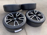 22" BMW X5 X6 X7 OEM 86470 86473 Series wheels rims PIRELLI NEW 2024 2025 2026 Texas Truck Tire