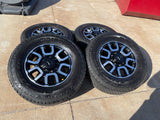 18" Ram 2500 3500 LARAMIE OEM wheels rims 2694 tires BRIDGESTONE A/T Texas Truck Tire