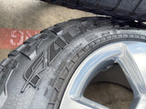 20" Chevy Silverado 1500 Tahoe Suburban OEM wheels rims 5652 tires FALKEN A/T3 Texas Truck Tire