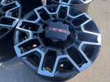 18" GMC Sierra AT4X Chevy Trail Boss 2500 OEM 14136 wheels rims 2025 2026 NEW Texas Truck Tire