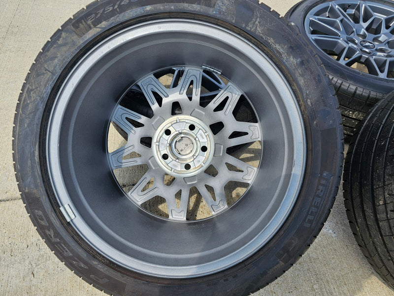 19" Ford Mustang GT Track Pack OEM 10600 10603 wheels rims 2025 2026 2027 NEW Texas Truck Tire