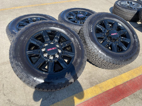 20" GMC Sierra DENALI 2500 3500 OEM 14137 5963 wheels rims Silverado NEW Texas Truck Tire