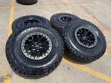 17" Ford F-150 Raptor Bronco R OEM BEADLOCK 51222 rims wheels 37" 2024 2025 NEW Texas Truck Tire