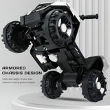 Electric ATV Ride-On Car with MP3 Player and LED Lights - 6V Battery Powered, 4-Wheeled Beach Cruiser
