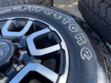 18" Ram 2500 3500 LARAMIE OEM wheels rims 2694 tires FIRESTONE A/T2 NEW 2026 Texas Truck Tire