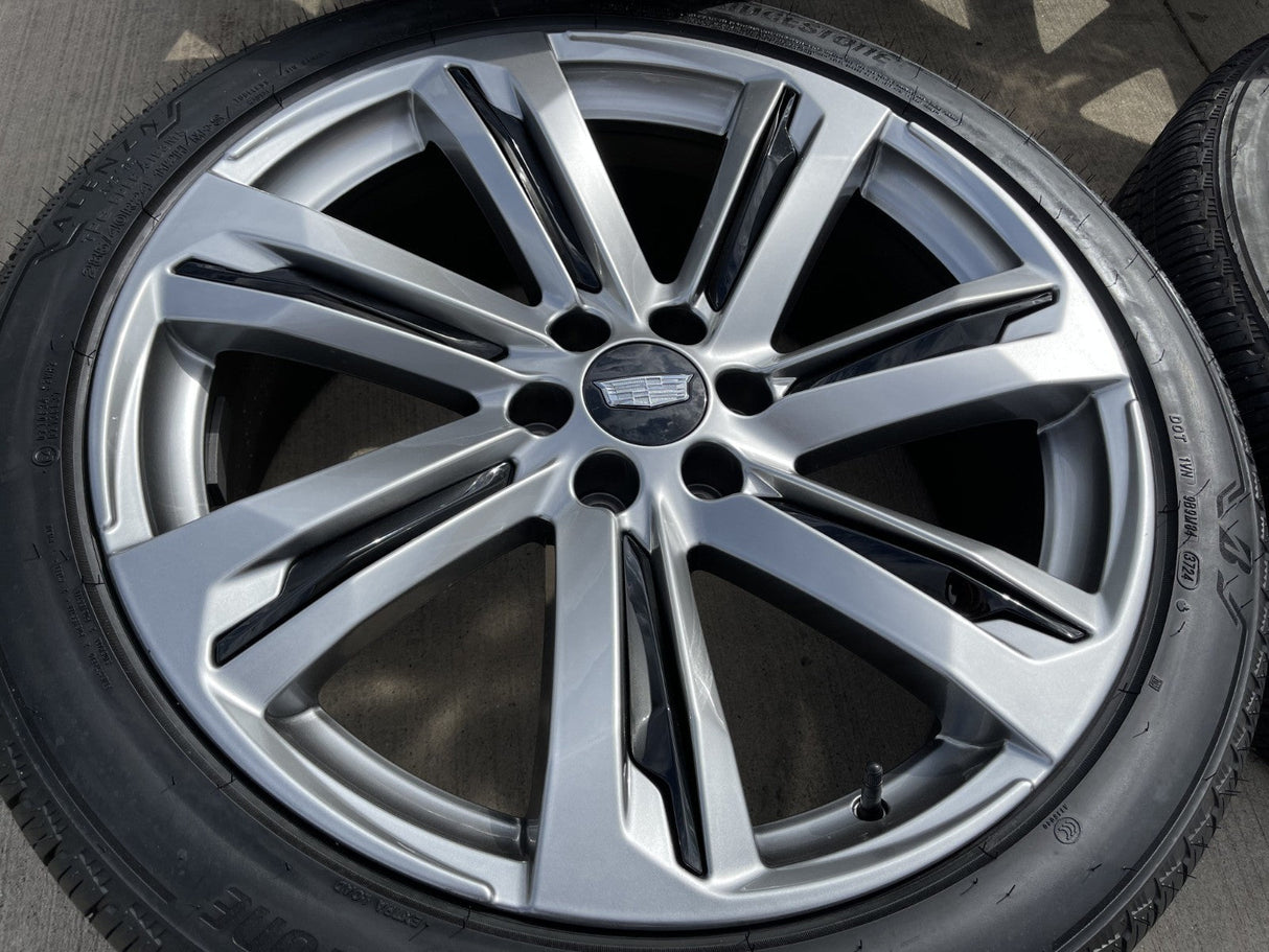 24" Cadillac Escalade V OEM wheels rims 2024 2025 2026 BRIDGESTONE DISCOUNTED Texas Truck Tire