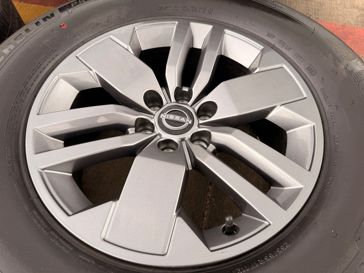 17" Nissan Frontier OEM PRO-4X Edition wheels rims MICHELIN NEW 2026 Texas Truck Tire