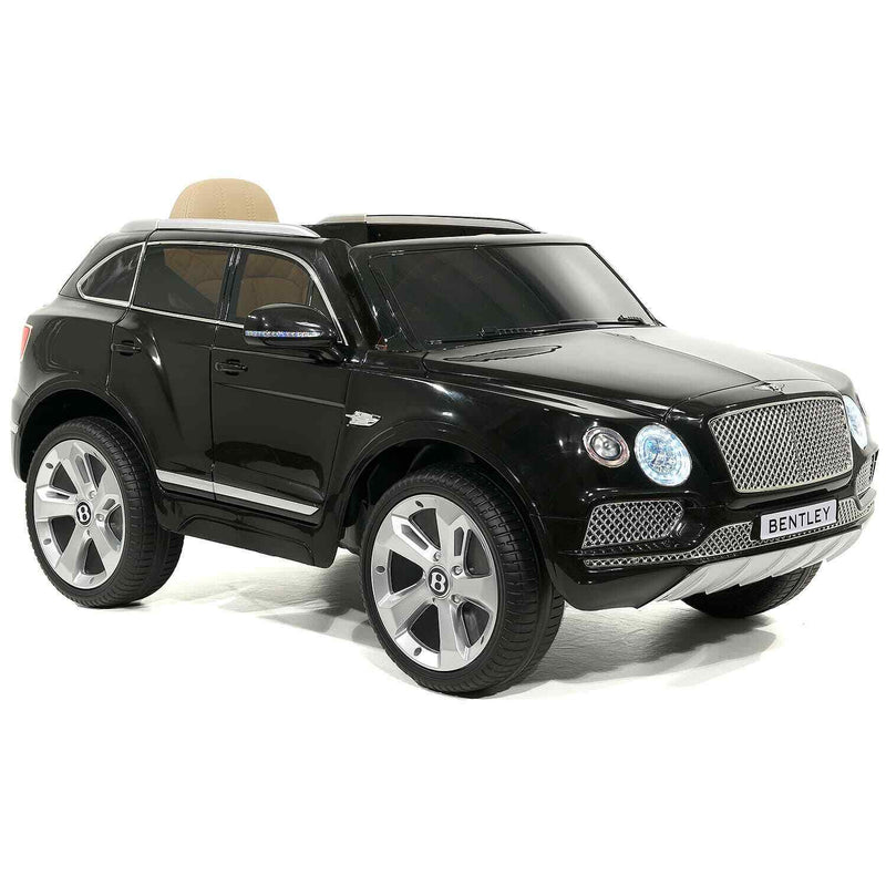 12V Kids Ride-On Car SUV with Licensed Bentley Bentayga Design, EVA Rubber Tires, 2 Motors, and Remote Control