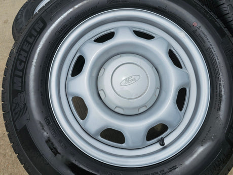 17" Ford F-150 OEM rims wheels 3857 tires steel 2023 2024 2025 2026 MICHELIN NEW Texas Truck Tire