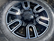 20" GMC Sierra AT4 2500 3500 OEM wheels rims 5950 Silverado tires TOYO A/T3 Texas Truck Tire