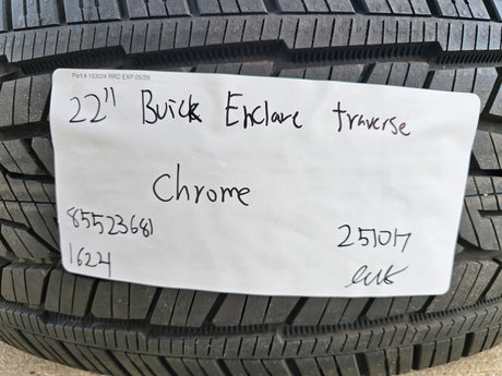 22" Buick Enclave OEM 94061 wheels rims Blazer Acadia Traverse XT6 2025 2026 NEW Texas Truck Tire