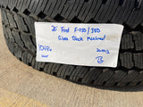 20" Ford F-250 F-350 OEM Lariat Platinum wheel rim 10486 tire 2025 2026 NEW Texas Truck Tire