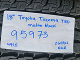 18" Toyota Tacoma 4Runner TRD Pro OEM 95973 wheels rims 2025 2026 GOODYEAR A/T Texas Truck Tire