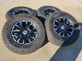 18" Chevy Silverado ZR2 Tahoe TRAIL BOSS Sierra OEM 95415 wheels rims GOODYEAR Texas Truck Tire