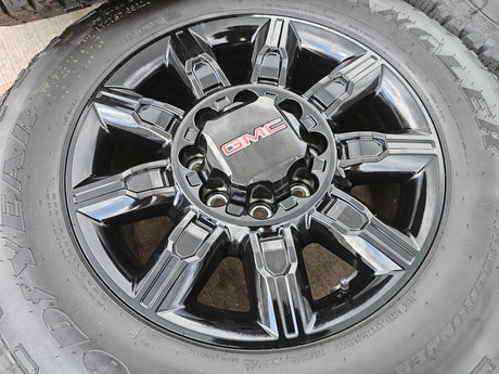 20" GMC Sierra DENALI 2500 3500 OEM 14137 5963 wheels rims Silverado 2025 NEW Texas Truck Tire