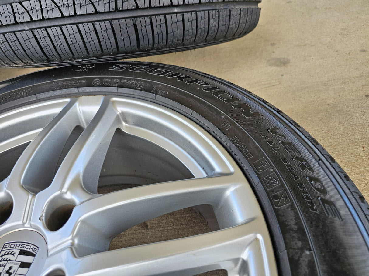 19" Porsche Cayenne OEM 67404 wheels rims tires PIRELLI Texas Truck Tire