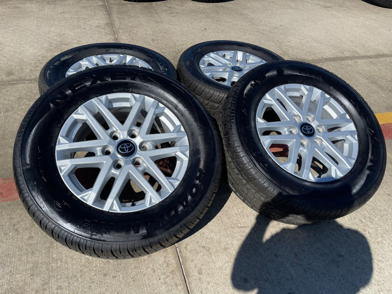 18" Toyota Tundra Sequoia OEM wheels rims 75281 LX600 2022 2024 2025 2026 NEXEN Texas Truck Tire