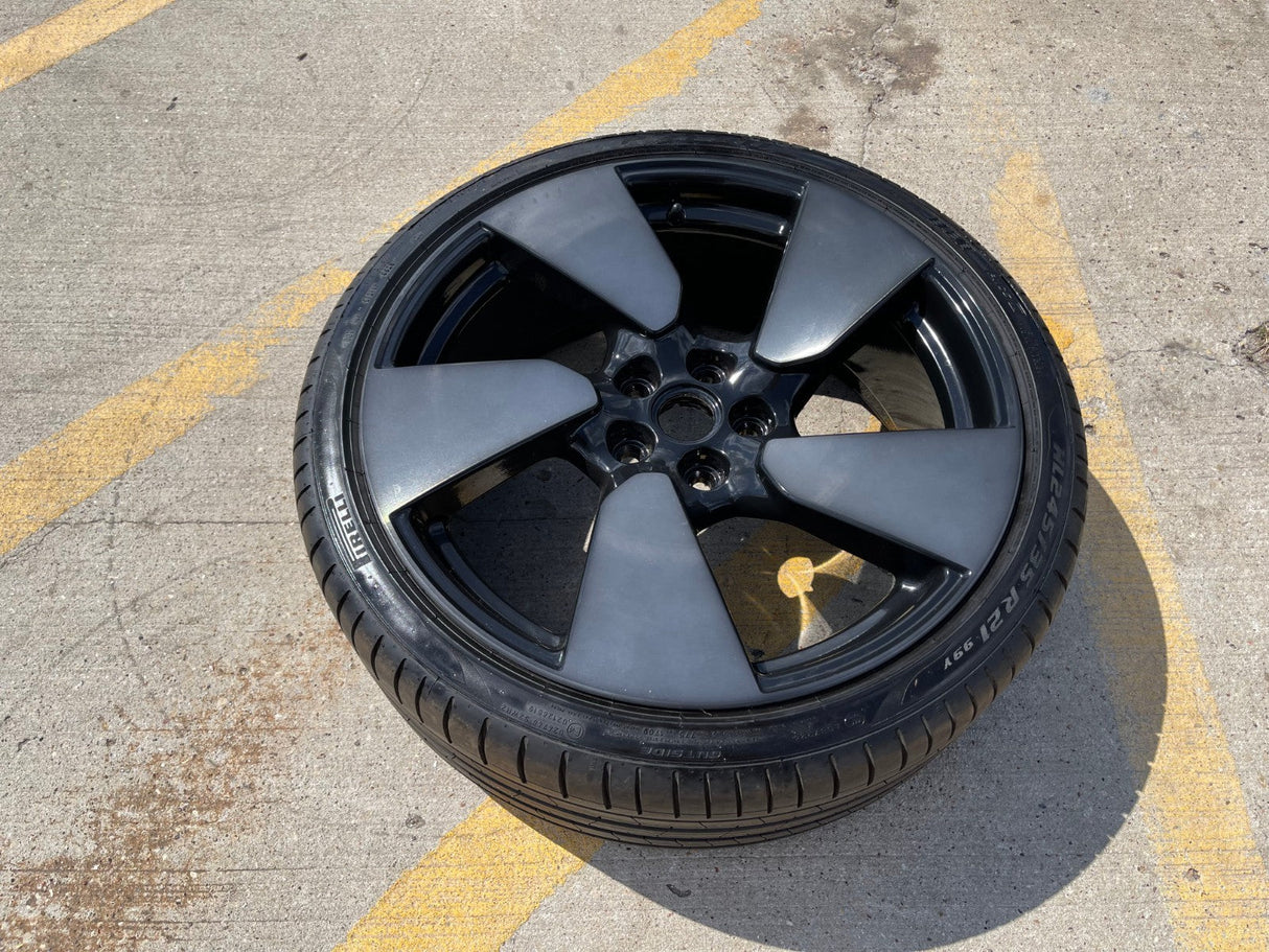 21" Lucid Air OEM Grand Touring wheel rim 5x120 spare 2023 2024 2025 spare FRONT Texas Truck Tire