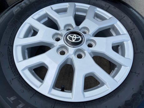 17" Toyota Tacoma 4Runner TRD OEM 10637 94254 wheels rims 2025 2026 FIRESTONE Texas Truck Tire
