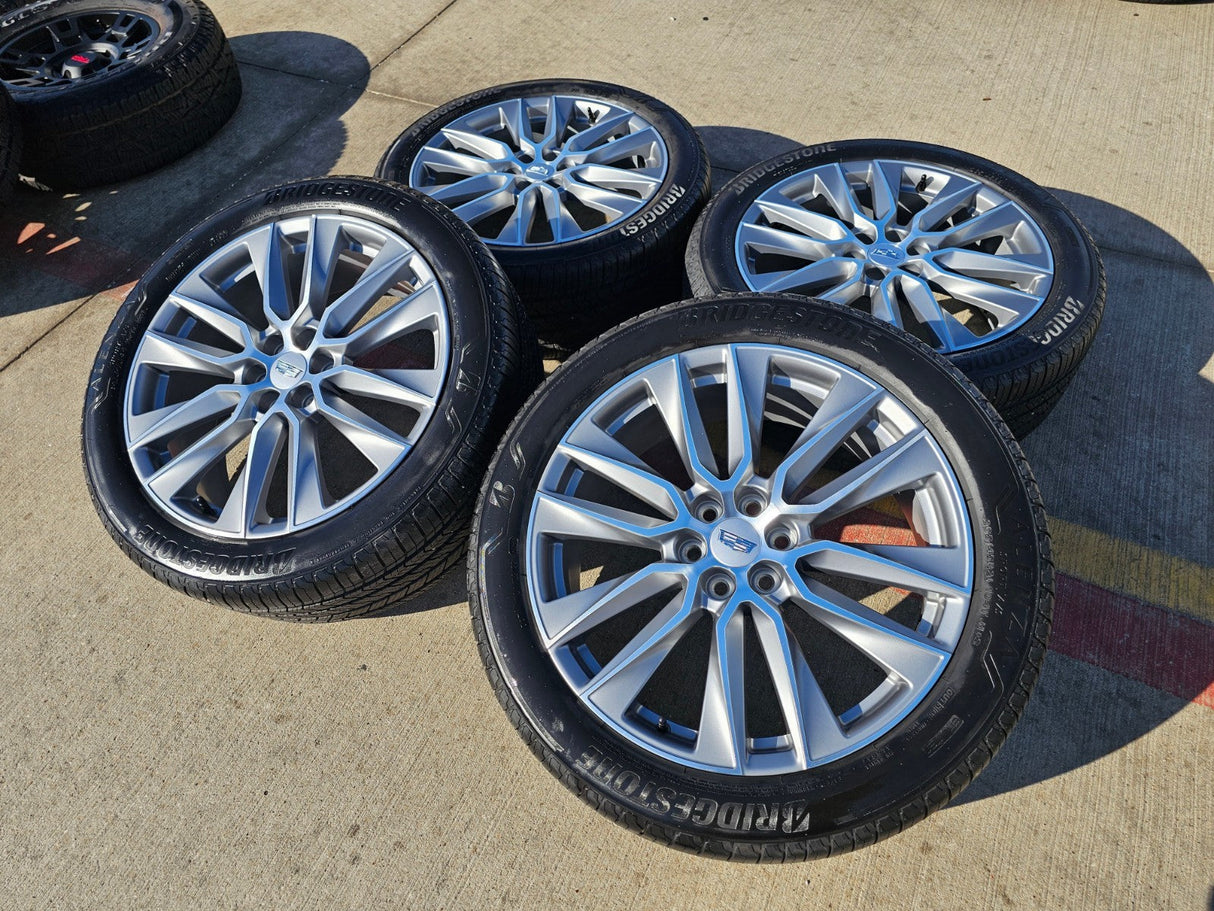 21" Cadillac XT6 XT5 SRX OEM 4851 wheels rims 2023 2024 2025 2026 BRIDGESTONE Texas Truck Tire