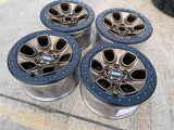 17" Ford F-150 Raptor OEM BEADLOCK rims wheels 10459 95210 BRONZE 2025 2026 NEW Texas Truck Tire