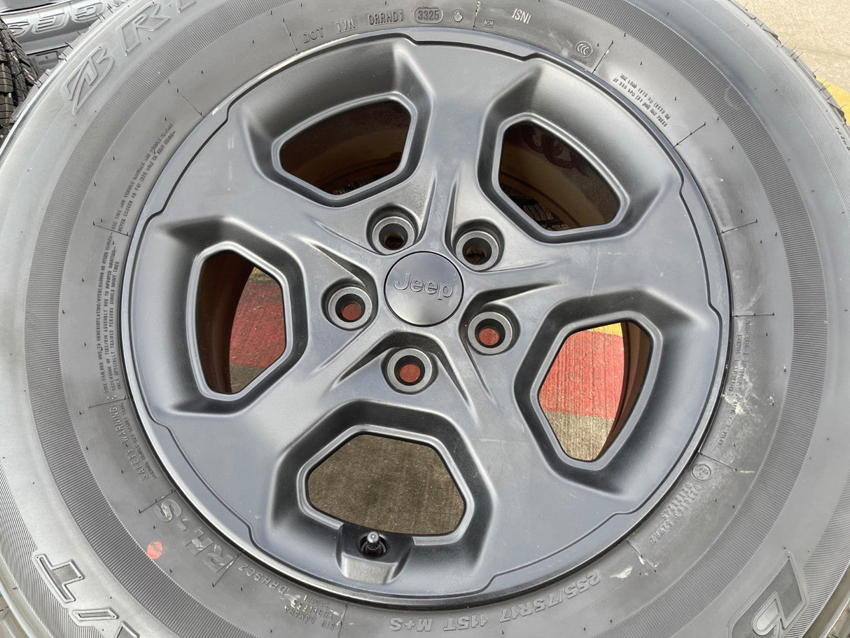 17" Jeep Wrangler Gladiator RUBICON OEM 9236 wheels rims DISCOUNTED Texas Truck Tire