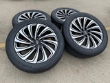 22" Lincoln Navigator OEM 10666 rims wheels BLACK LABEL 2025 2026 KUHMO NEW Texas Truck Tire