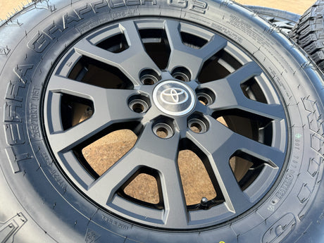 17" Toyota Tacoma 4Runner TRD OEM 10637 94254 wheels rims 2025 2026 NEW NITRO G2 Texas Truck Tire