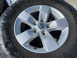 17" Dodge Ram 1500 OEM 2448 wheels rims 5x139 5x5.5 tires TOYO A/T3 Texas Truck Tire