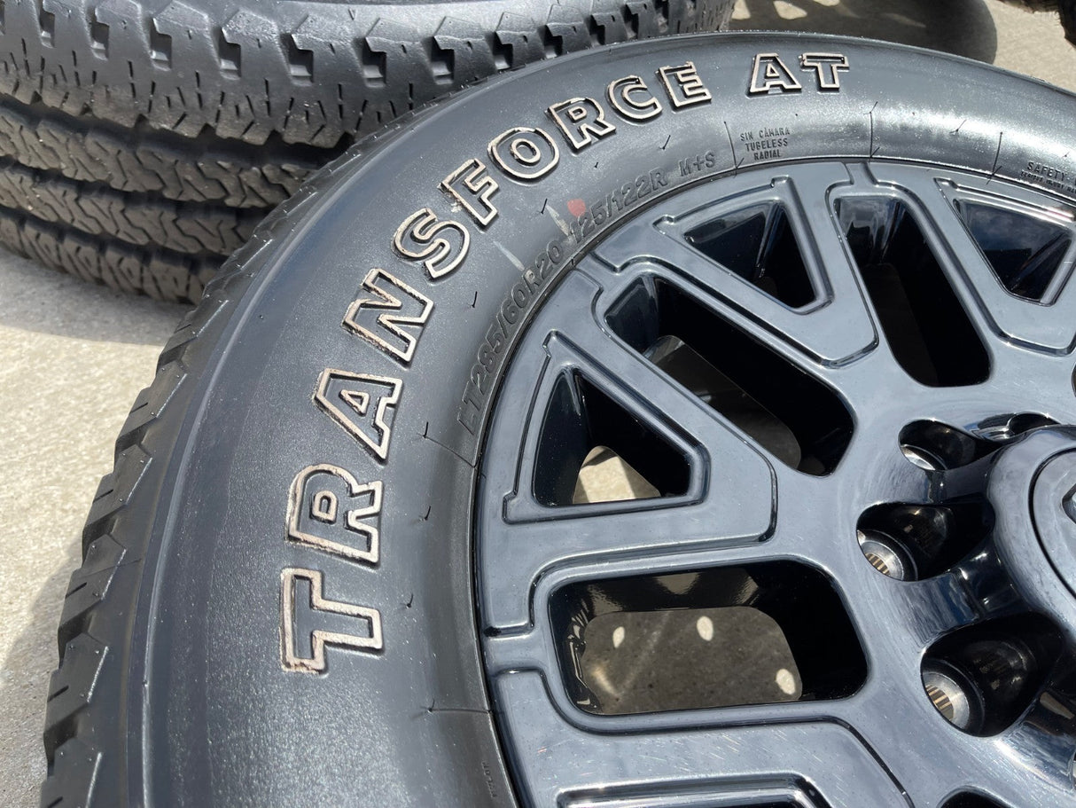 20" Dodge Ram 2500 3500 LARAMIE OEM 51649 wheels rims 2025 2026 Texas Truck Tire