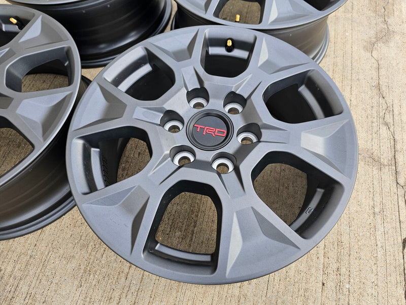 18" Toyota Land Cruiser TRD Tundra Sequoia OEM wheels rims Tacoma GX550 2026 NEW Texas Truck Tire