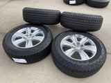 20" Ford F-150 Expedition OEM rims wheels polished 10004 tires GOODYEAR A/T Texas Truck Tire