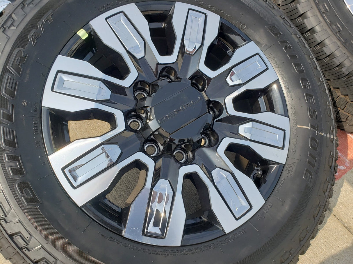 20" GMC Sierra DENALI ULTIMATE 2500 3500 OEM 5958 14138 wheels rims NEW Texas Truck Tire