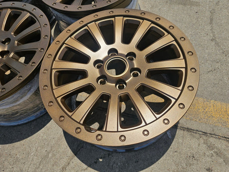 (4) 18" INEOS Grenadier OEM wheels rims Beadlock 2023 2024 2025 2026 NEW Texas Truck Tire