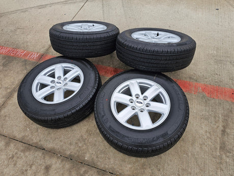 17" Ford F-150 Expedition OEM 10339 rims wheels 2023 2024 2025 2026 NEW MICHELIN Texas Truck Tire