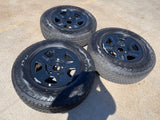 (1) 17" Jeep Gladiator OEM wheel rim 9220 9240 spare Wrangler 2024 2025 2026 NEW Texas Truck Tire
