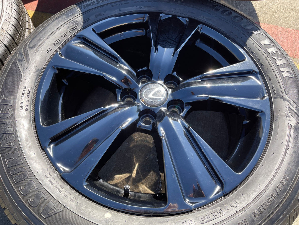 18" Camry Avalon Lexus UX200 OEM 74386 wheels rims GOODYEAR NEW Texas Truck Tire