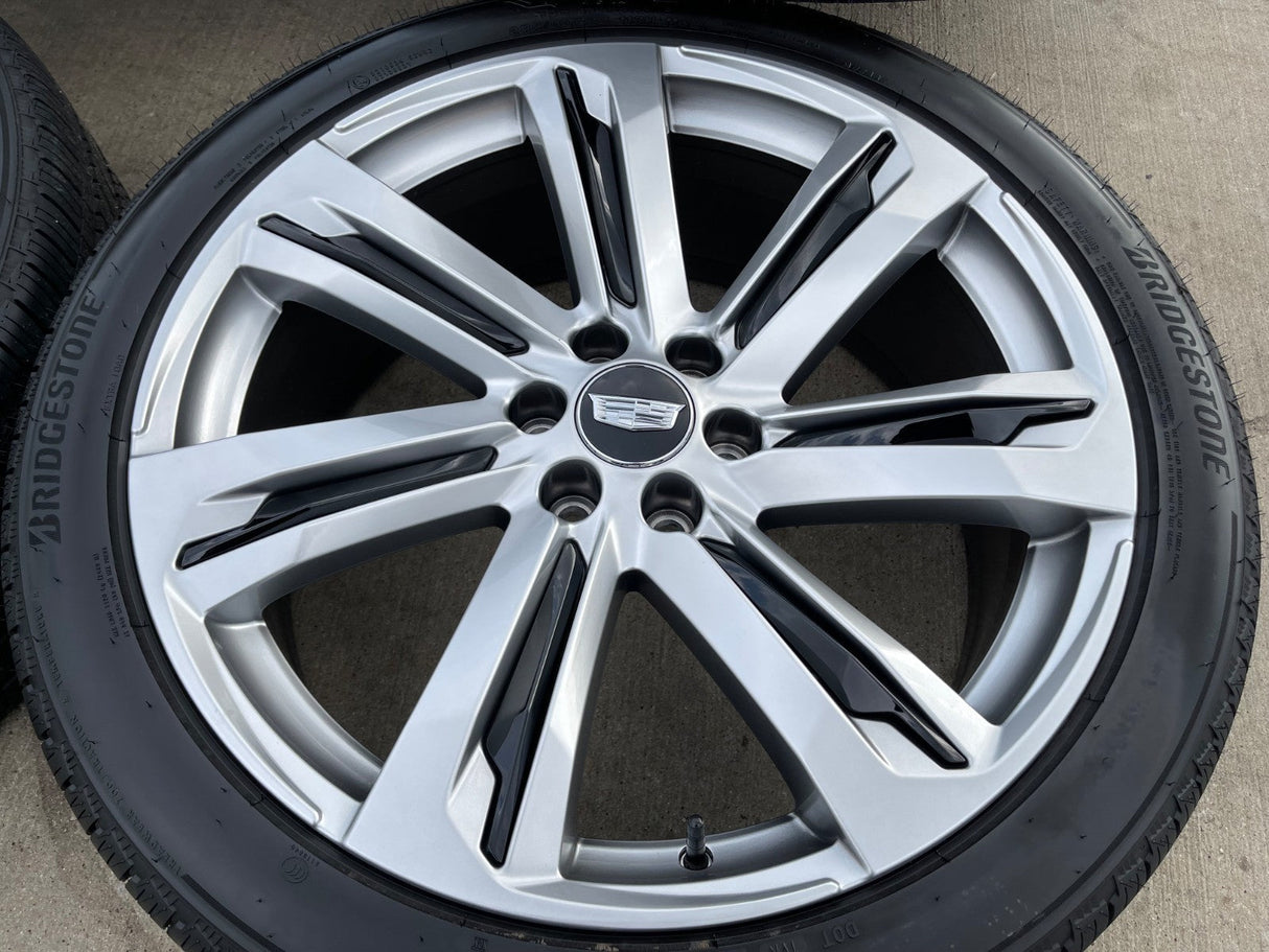 24" Cadillac Escalade V OEM wheels rims 2023 2024 2025 2026 NEW BRIDGESTONE Texas Truck Tire